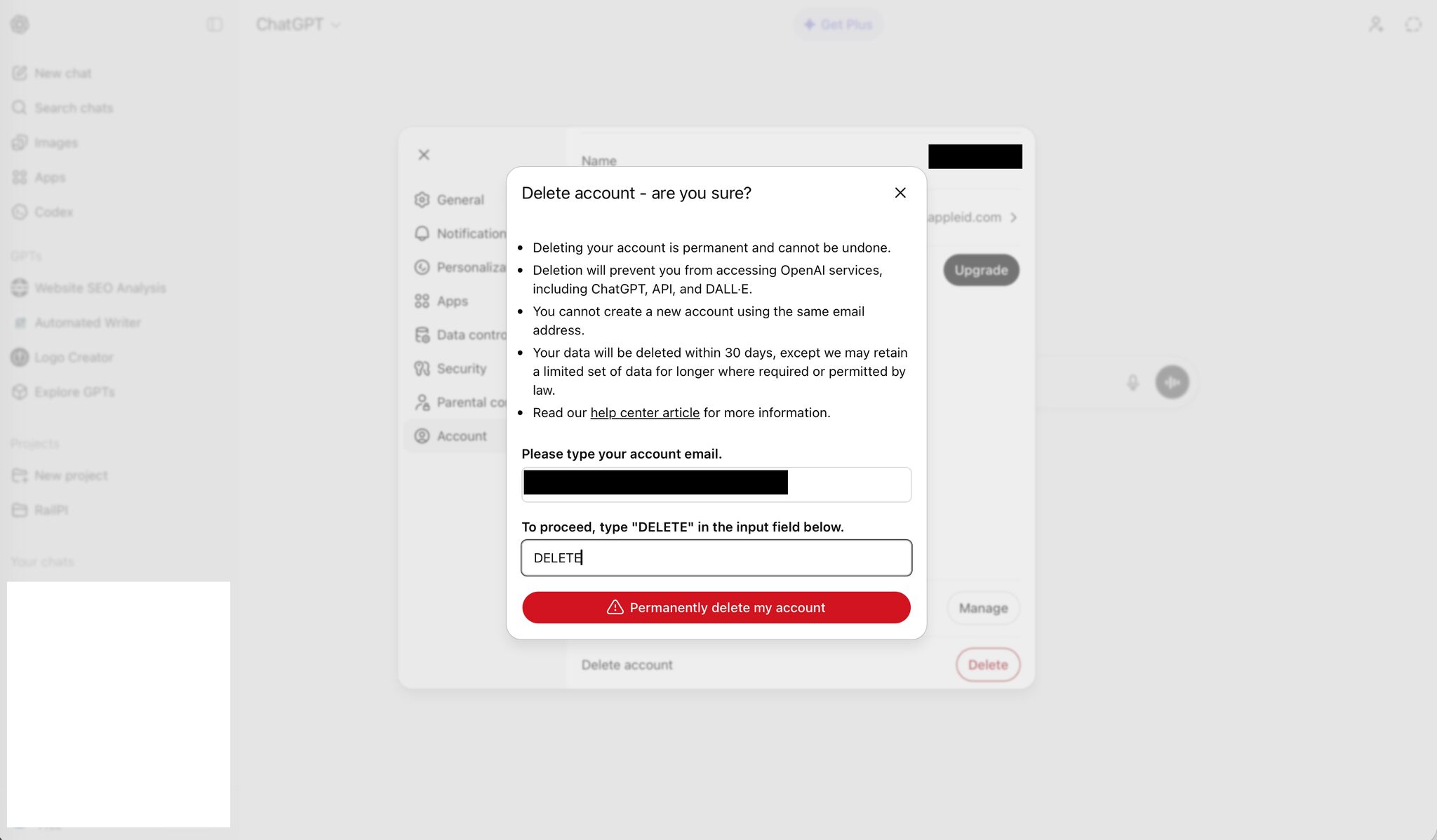 Why I Deleted My OpenAI Account