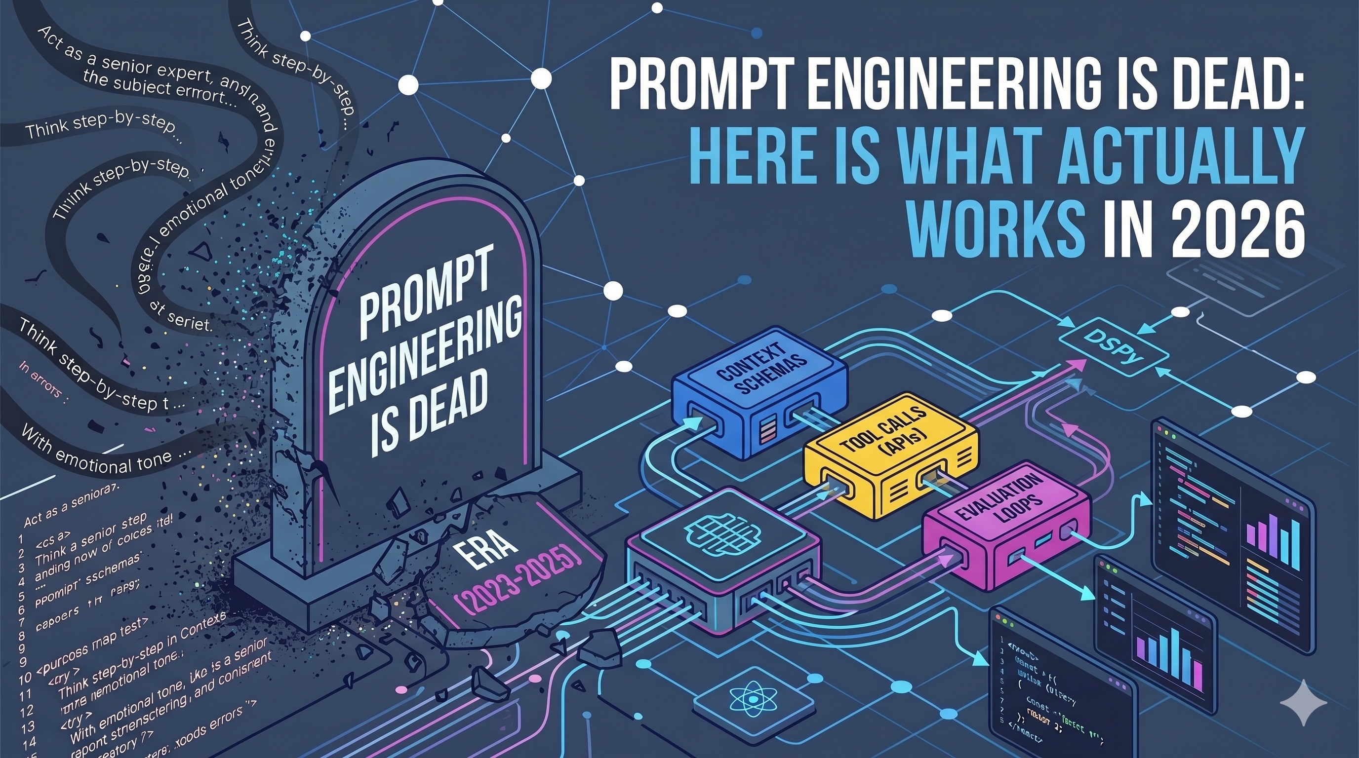 Prompt Engineering is Dead: Here is What Actually Works in 2026